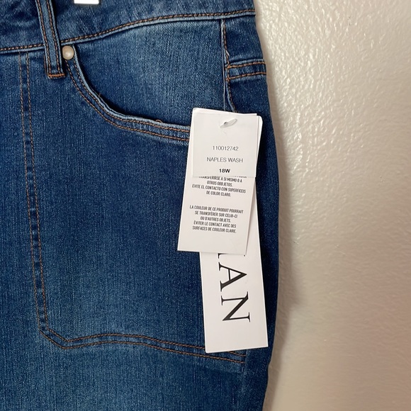 NWT Daily Thread Mid Rise Jean. 18W - Picture 4 of 7